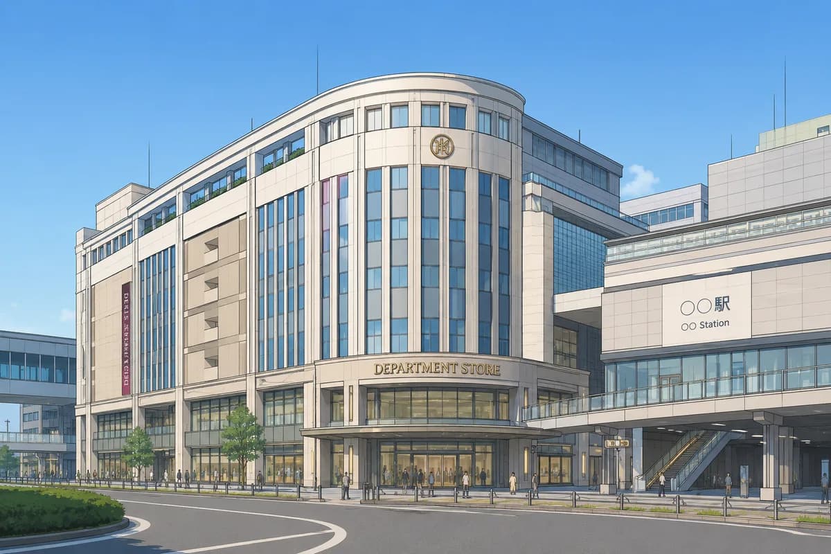 地下の食品売り場