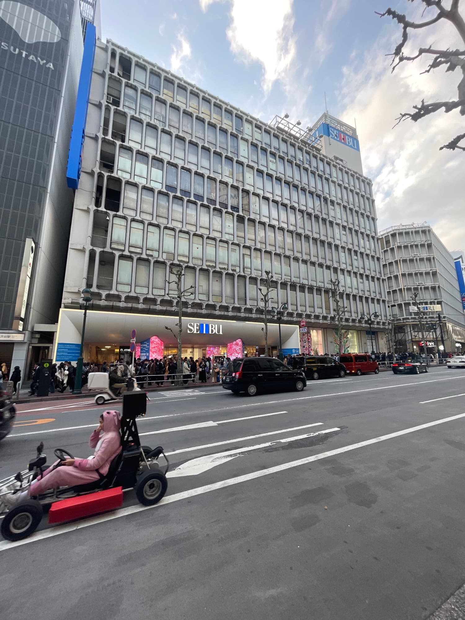 今日の渋谷西武。